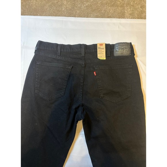 NWT Levi’s 514 Black Men Jeans - Picture 4 of 6